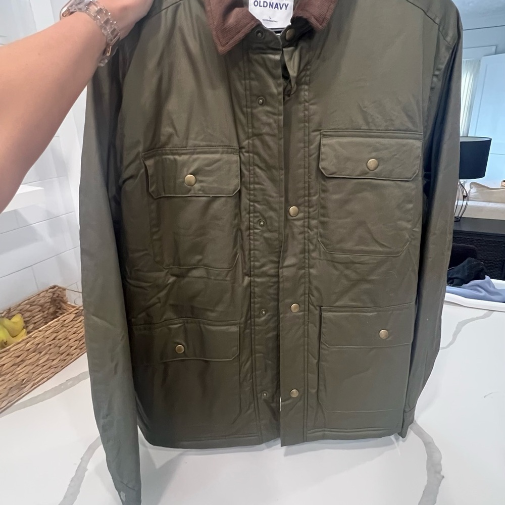 Old Navy Men's Green Jacket